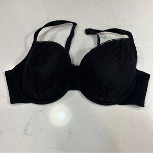 Cacique Black Lace Underwire Bra 44DDD